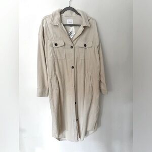 Lelis Collection Darby Corduroy Shacket NWT